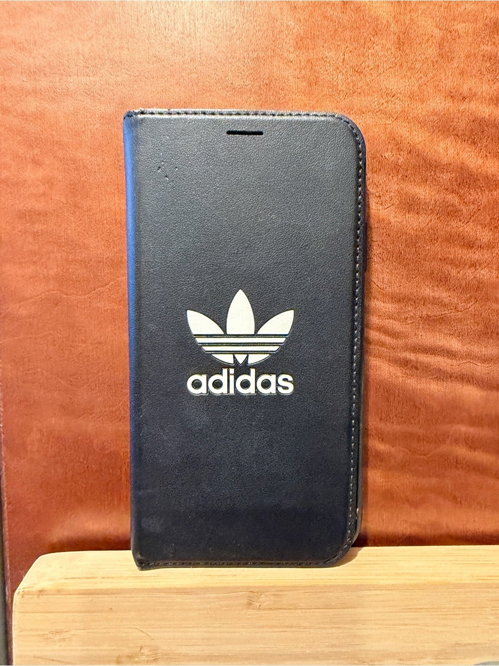 Adidas Originals Black Folio Wallet iPhone Case